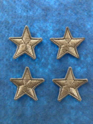 Patch stelline ricamate oro - stelline,