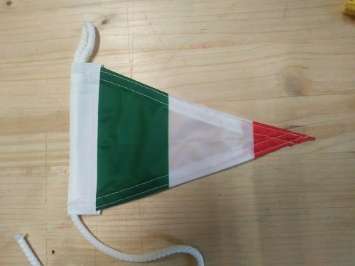 Bandierina triangolare italia - triangolare,