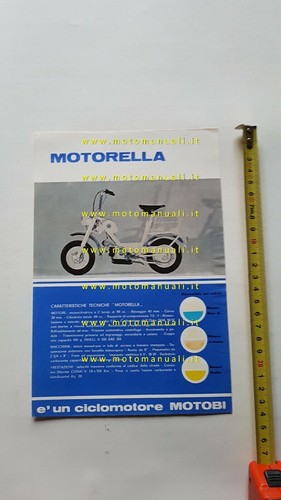 Motobi motorella 1968 - motobi, 50