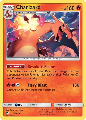 Charizard dragon majesty - charizard,