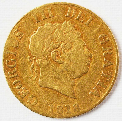 Moneta oro mezza - sovrana, gran