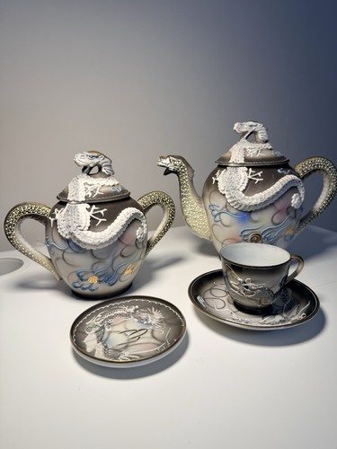 Japan dragon satsuma geisha - dragon,