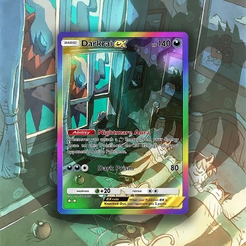 Tcg pocket homemade darkrai - p,