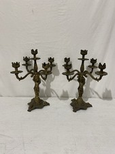 Coppia candelabri antichi - di,
