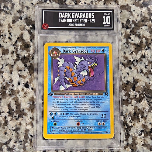 Dark gyarados edizione team - gyarados,