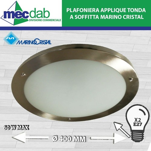 Plafoniera applique tonda - plafoniera,
