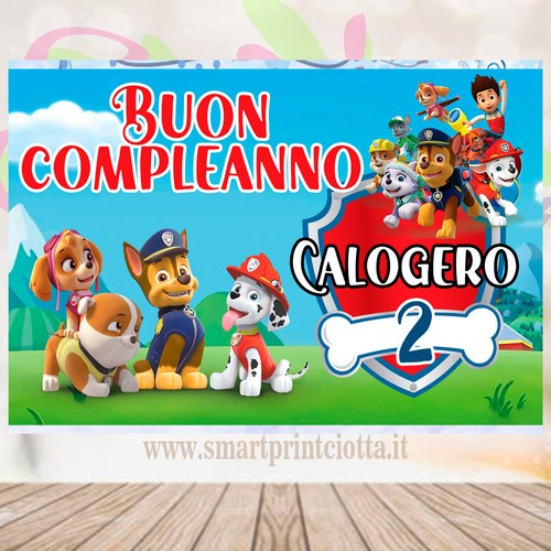 Striscione banner compleanno - striscione,