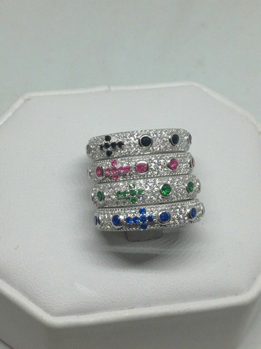 Anello rosario croce argento - rosario,
