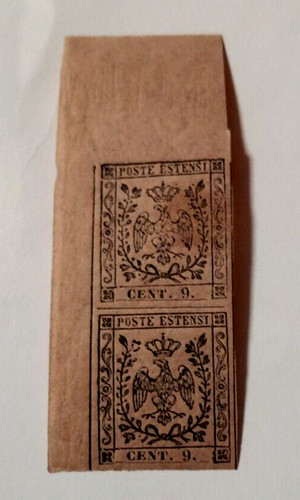 Modena 1853 coppia centesimi - coppia,