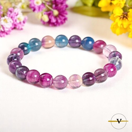 Bracciale donna fluorite - bracciale,
