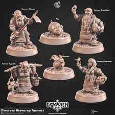 Nano Contadini Maiale E Gallo