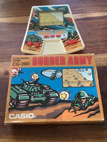 Rare jeu casio border army - rare,