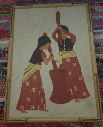 Quadro vintage batik 2 - di,