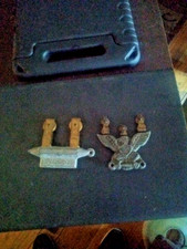 Due pesi per carrello da pesca