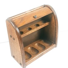 Vintage Pipe Rack Cabinet with