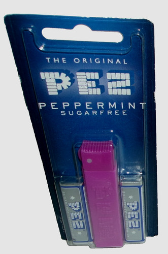 Dispenser retrò pez viola - pez, con