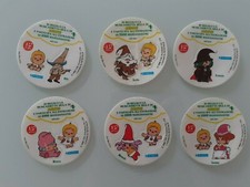 Memole 6 adesivi anno 1986 personaggi vari