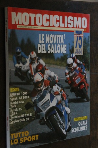 Motociclismo novembre 1989 - motociclismo, bmw