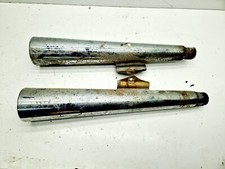 HONDA CB 400 N C T 1979 COPPIA SILENZIATORI SCARICO MARVING