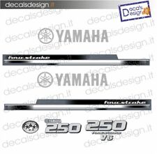 Adesivi motore marino fuoribordo Yamaha 250 cv four stroke barca stickers