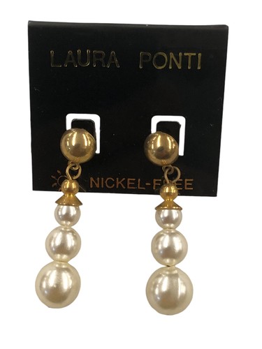 Orecchini pendenti metallo oro - pendenti,