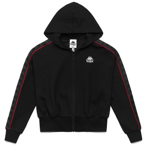 Kappa felpa con zip donna - kappa,
