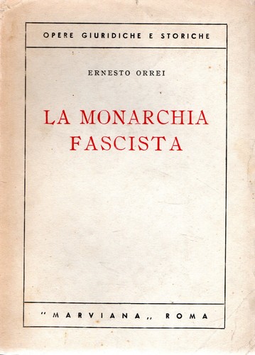 Orrei ernesto la monarchia - orrei,,