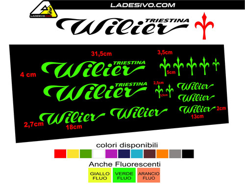 Kit adesivi telaio - , wilier