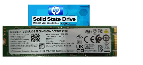 Con asole kioxia 128gb - con, hp