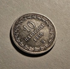 10 BAIOCCHI 1858, STATO