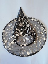 CAPPELLO CARNEVALE HALLOWEEN ACCESSORIO FESTA COSTUME STREGA MAGA ANIMAZIONE