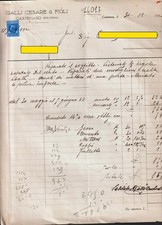 14017 GALLI CESARE E FIGLI - CASTENASO (BOLOGNA)  vedi mod. personalizzato