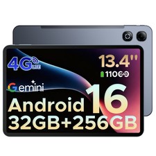 DOOGEE Tab G6 Max Android 16 tablet 13,4 pollici 32 GB + 256 GB 11000 mAh tablet 4G LTE