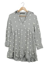 ZARA Abito Tunica Donna Grigio