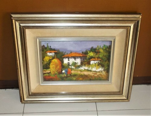 Quadro olio tela - , adolfo