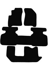 Nuovo Tappetini per Fiat Freemont 2011-2015 3 file, Nero Tappeti