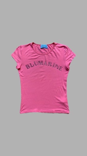 Shirt rose blumarine strass - rose,