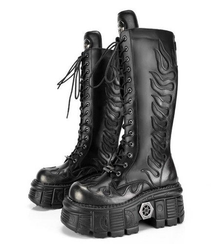 Stivali donna punk gotici