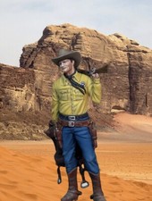Tex Willer model kit in 54mm