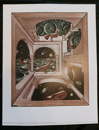 Escher altro mondo circa - escher,