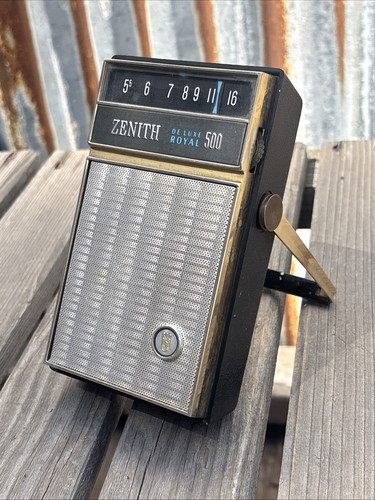 Radio transistor zenith 500l - radio,