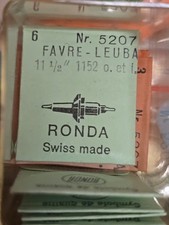  FAVRE-LEUBA 1152 11½  Asse Bilanciere Balance Staff (1pcs) Vintage Nos 