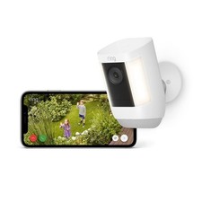 Ring Spotlight Cam Pro - Batteria - Video 2K - Rilevamento Movimento 3D