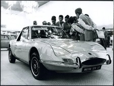 Foto vintage Matra 530 LX Salone Auto Parigi 1970 Ft 36480 - Stampa 24x18 cm