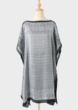 Abito in caftano in seta