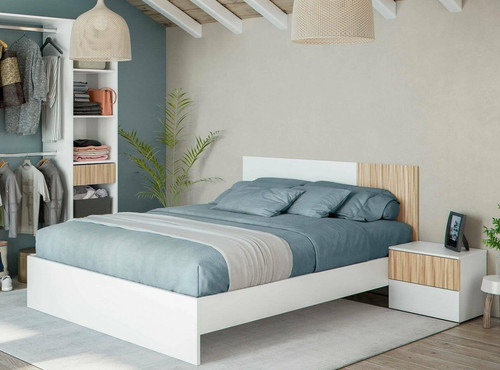 Testiera letto yuma con 2 - letto,