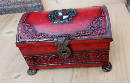 Vintage scatola latta - vintage,