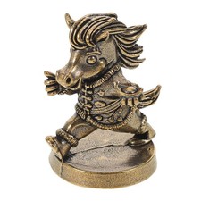  Scultura cinese in ottone a