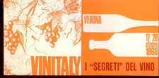 VINITALY I 'segreti' del vino - opuscolo - Verona, 17/20 ottobre 1968 - M7