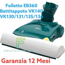 Folletto EB360 Battitappeto Per Vk140 VK136 VK135 VK130 come NUOVO Spazzole Tapp
